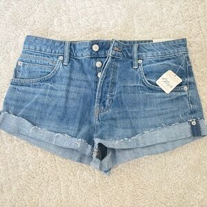 We The Free Classic Blue Jean Shorts
